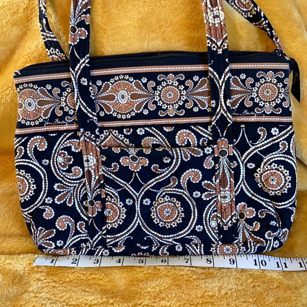 Vera Bradley bag -pristine condition- brown/black